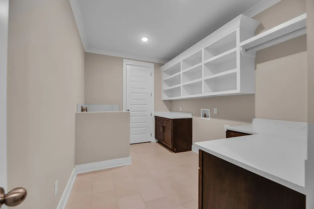 Craftsman-style home mud room | Locke and Headley Homes Custom home builders-Columbia TN