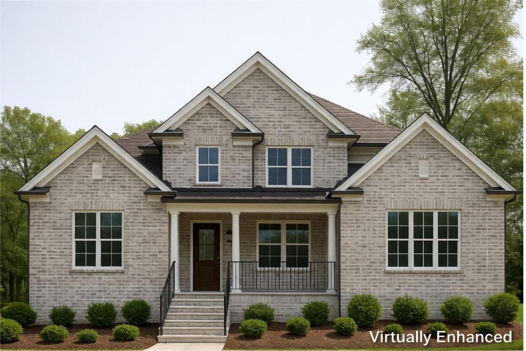 The Madison Front Elevation | Locke and Headley Homes | Estates of Carters Station
