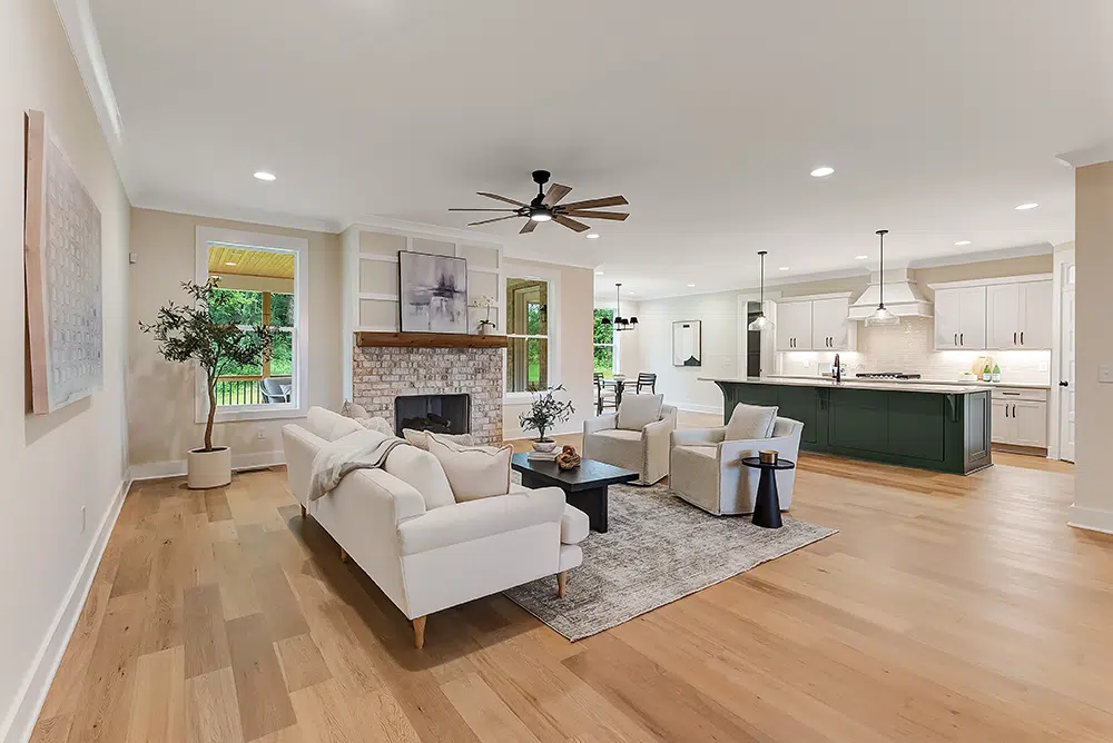 THE Hollis | 1576 Frye Rd. | Columbia, TN 38401<br />
4 Bedrooms | 4.5 Baths | 3,834 Sq Ft | Move-in Ready<br />
Locke and Headley Homes | Custom Home Builder in Columbia TN | https://lockeheadleyhomes.com