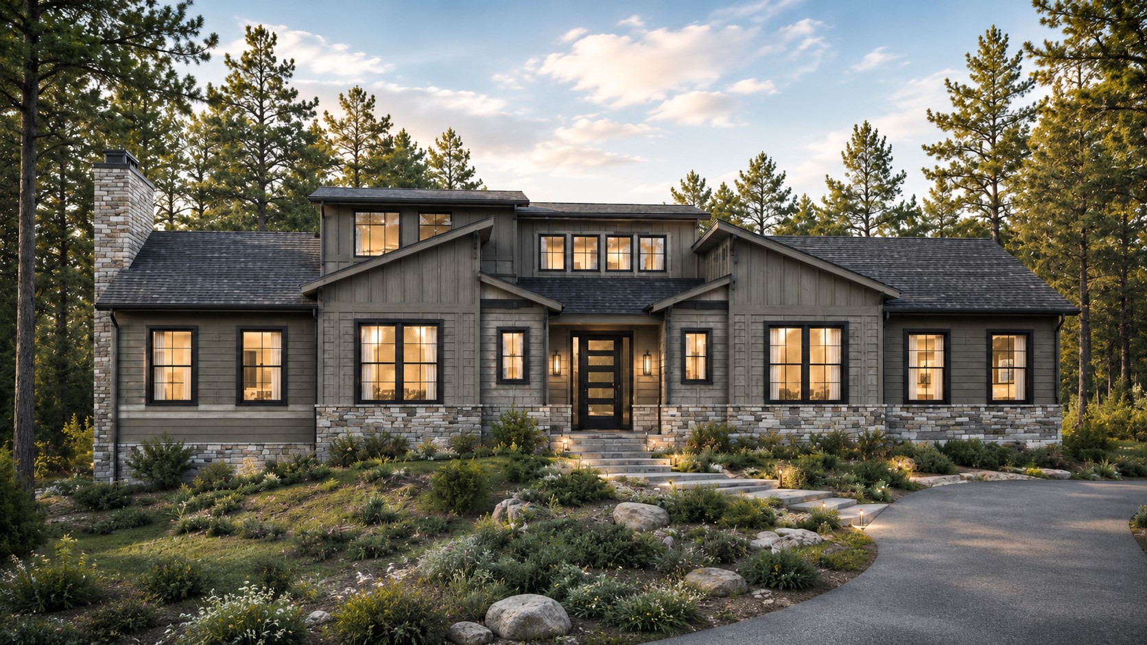 Architectural rendering of Stoneybrook Estates by Locke & Headley Homes in Columbia, TN.